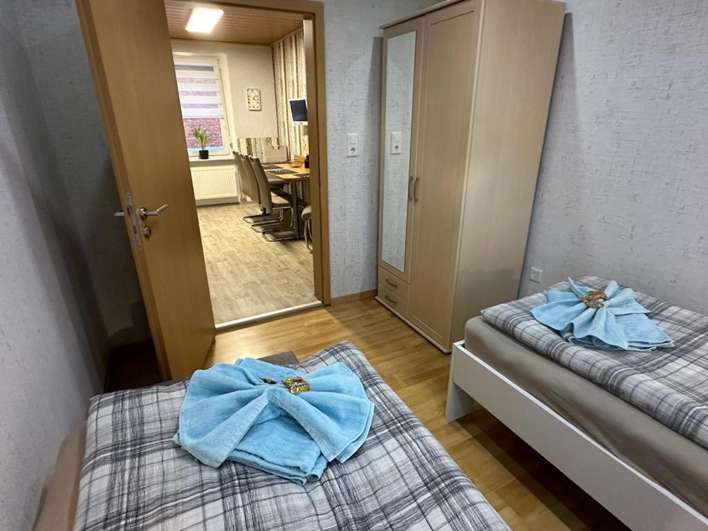 Christels Ferienwohnung 2 In Thale Mit Ueberdachter Terrasse, Kueche Mit Tv & Geschirrspueler Eksteriør bilde