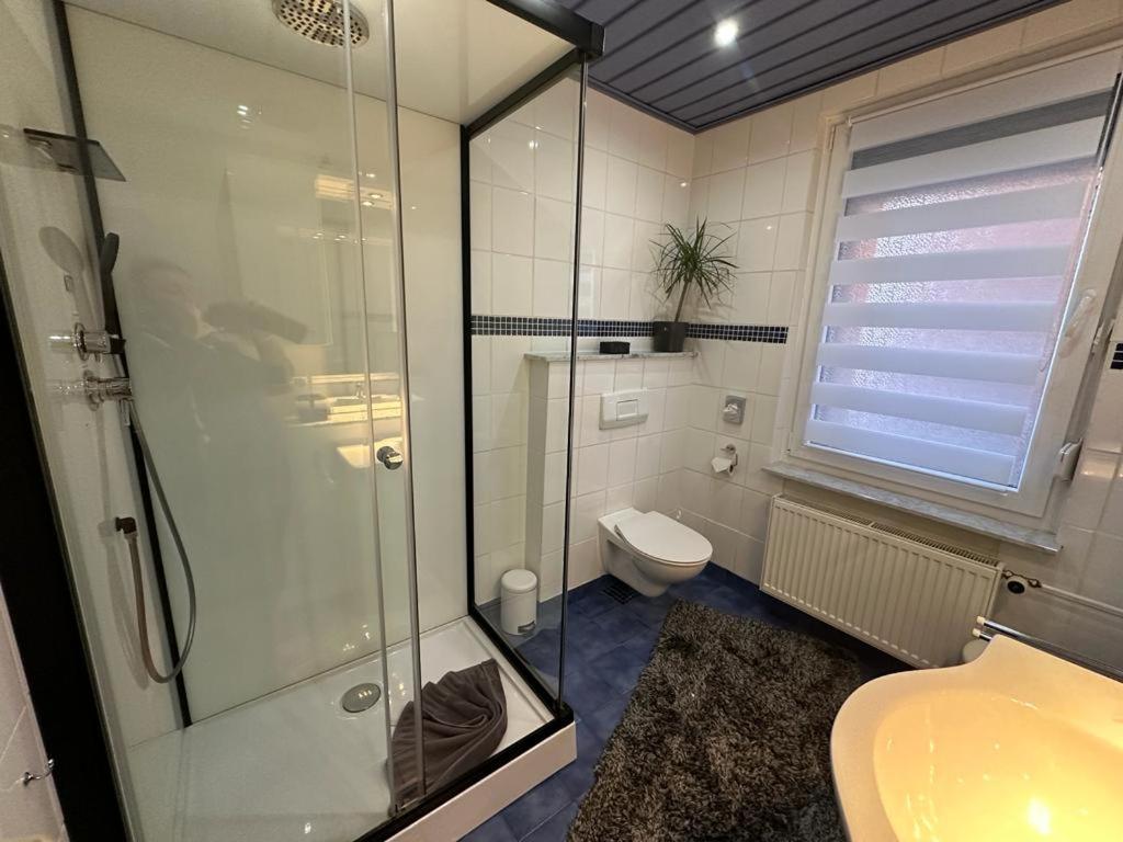 Christels Ferienwohnung 2 In Thale Mit Ueberdachter Terrasse, Kueche Mit Tv & Geschirrspueler Eksteriør bilde